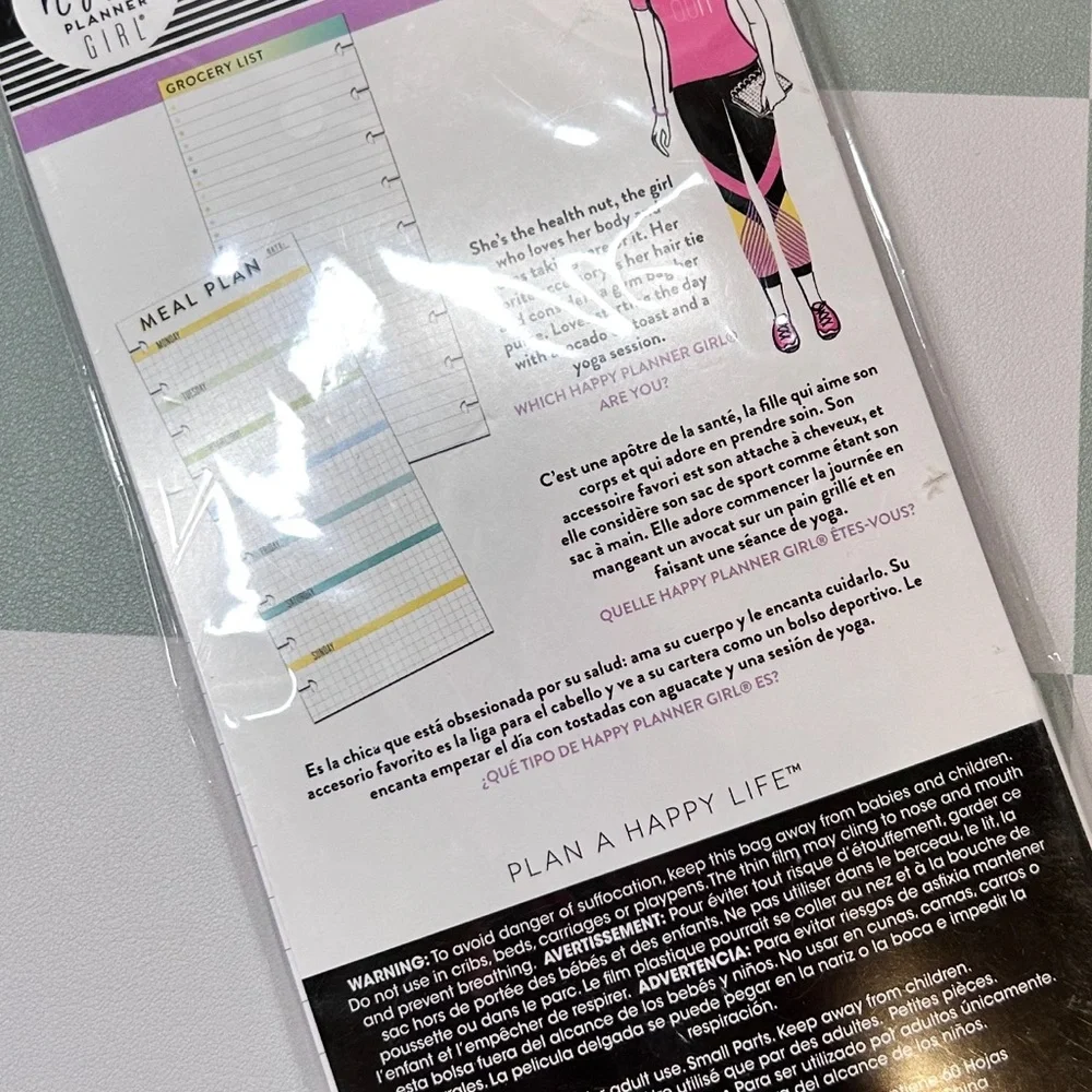 Me & My Big Ideas Planner Inserts with Colorful Accents